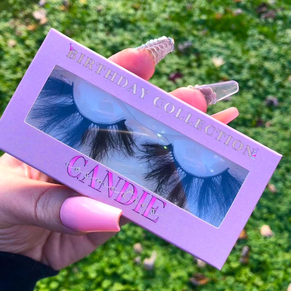 Luxury Faux Mink Lashes Birthday Collection Style 980, 25mm eyelashes